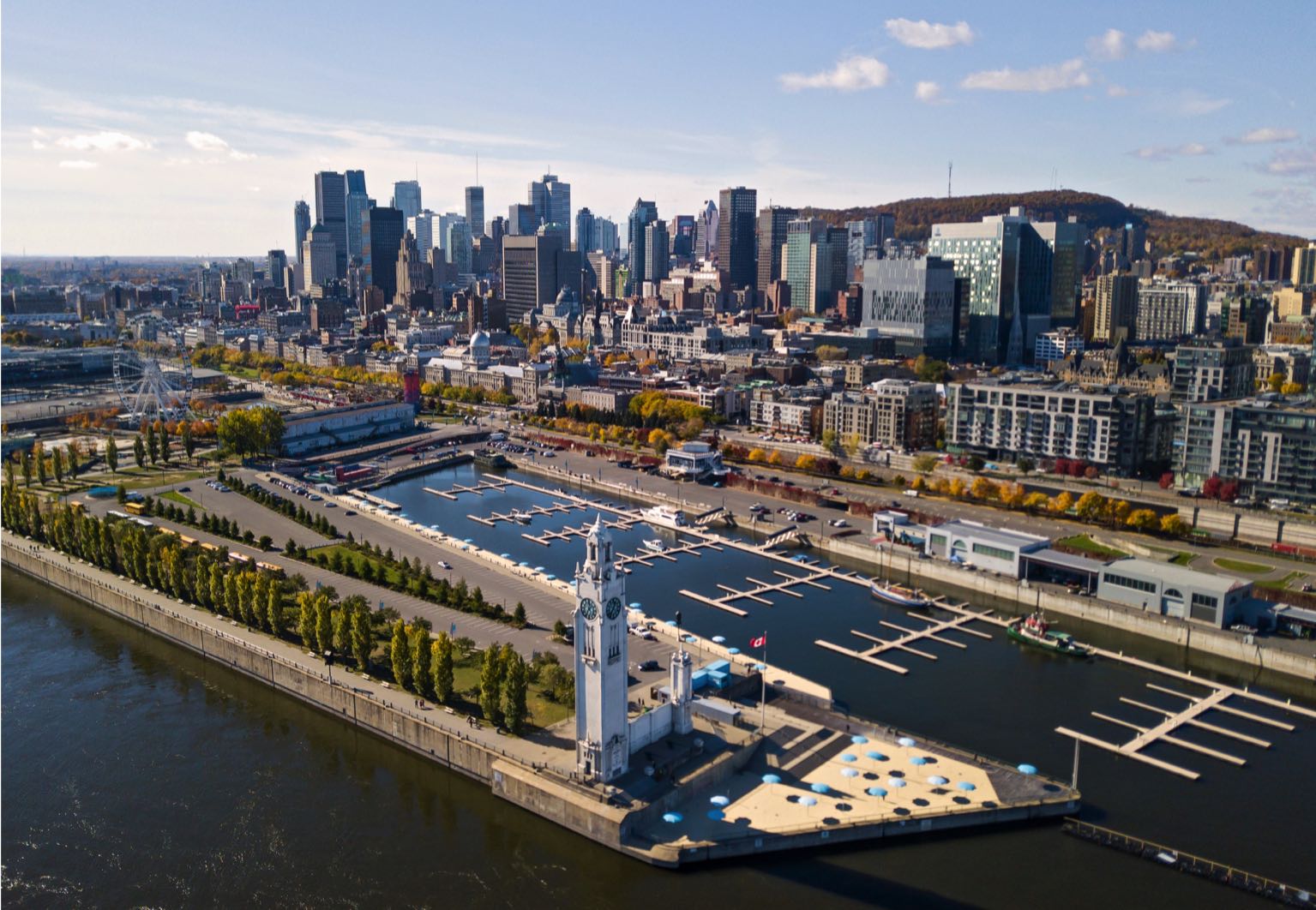 Bouteille de sirop d'érable Vieux port de Montreal
